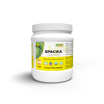 Гель БРАСІКА NPK 9-9-39+6,6MgO+53,9SO₃ + TE 1кг